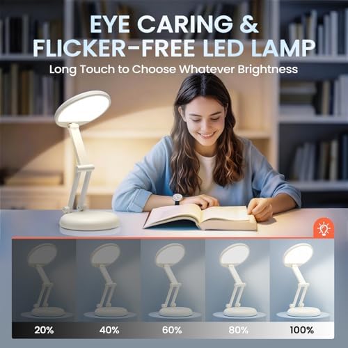 One Fire Rechargeable Table Lamp, 3600mAh Battery Operated