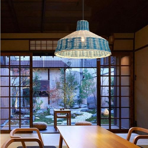 Natural Boho Farmhouse Pendant Light