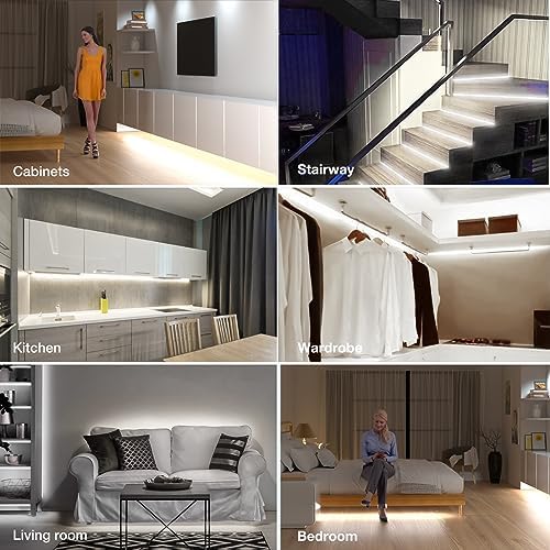 Sensky 19.7ft/6m Motion Activated LED Strip Light Kit