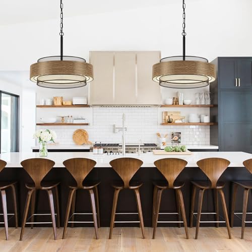 19.7" 5-Light Farmhouse Chandelier