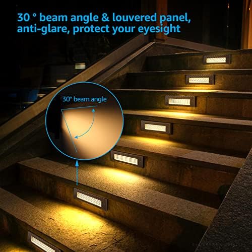 LEONLITE 5CCT 120V-277V LED Step Lights, Bronze