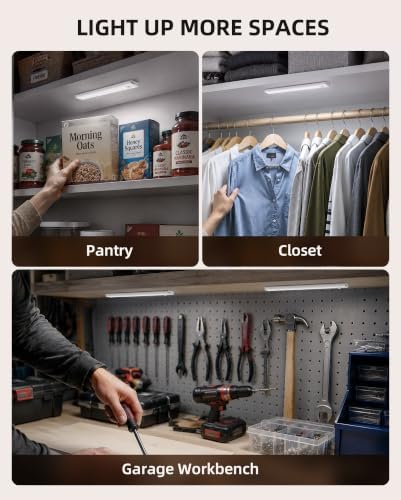 5-Pack Wireless Motion Sensor Under Cabinet Lights