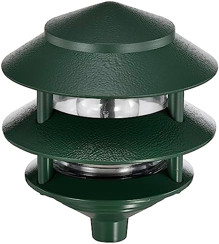 Nuvo SF77/323 Pagoda Landscape Path Light, Bronze