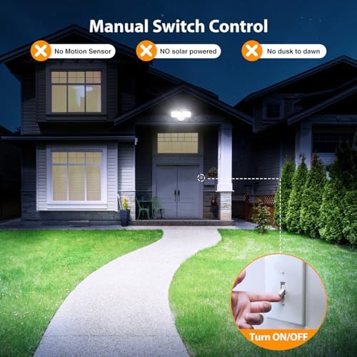 Onforu 32W 6500K LED Outdoor Flood Light