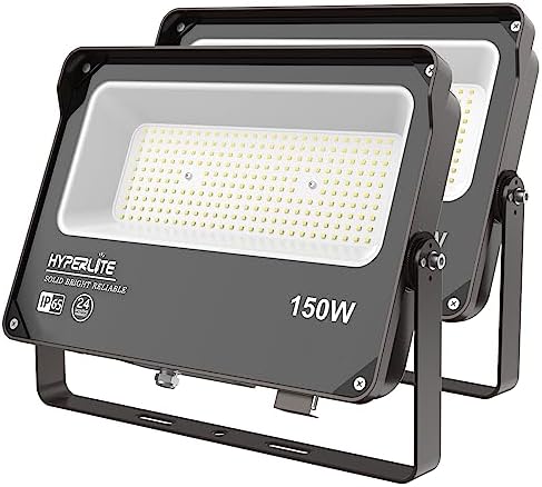 HYPERLITE LED Flood Lights, 150W, 2-Pack