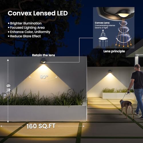 Solar Stair Lights, 12 Pack, Waterproof
