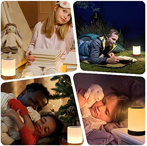 ROYFACC Rechargeable Touch Sensor Night Light, RGB