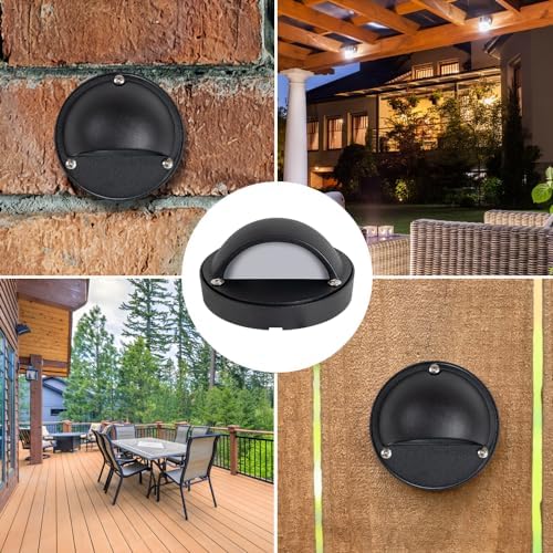 Outdoor LED Deck Lights, Low Voltage, 3.13" Wide