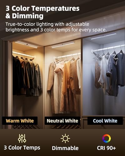 EZVALO 17-Inch Motion Sensor Closet Lights