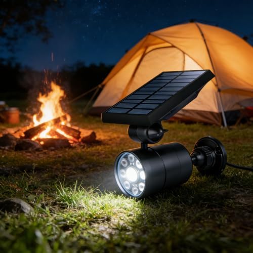 Solar Motion Flood Lights, 1400LM, 9W