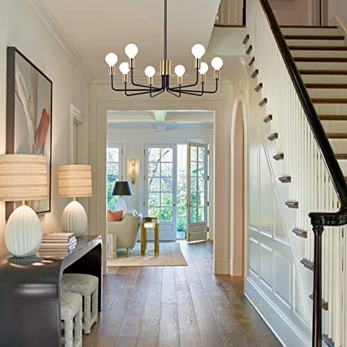 Farmhouse 8-Light Dining Room Chandelier