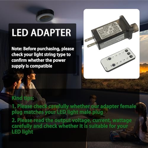 24V 7.2W 8 Mode LED Controller with IR Remote