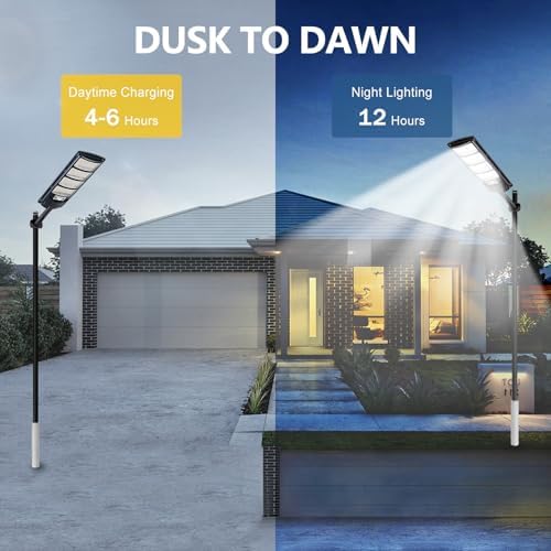 Solar Street Light, IP67 Waterproof, Motion Sensor