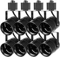 H Type GU10 Track Lighting Heads, 8 Pack