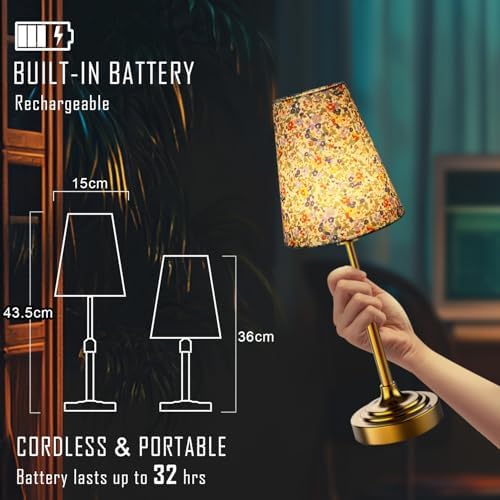 Scalable Cordless Table Lamp, 2700-6000K, Flower