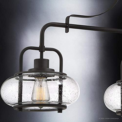 Urban Ambiance 38" Dark Bronze Chandelier