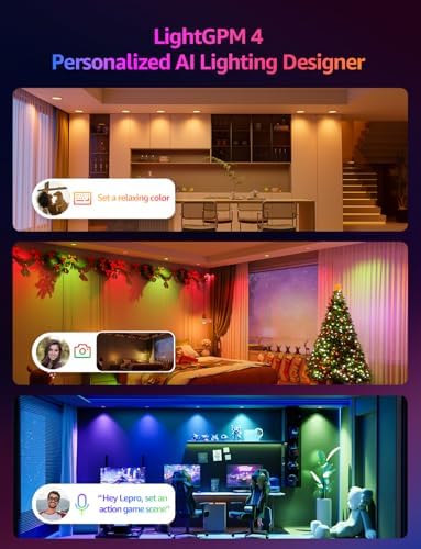 Lepro R2 AI Smart 6 Inch LED Recessed Lighting