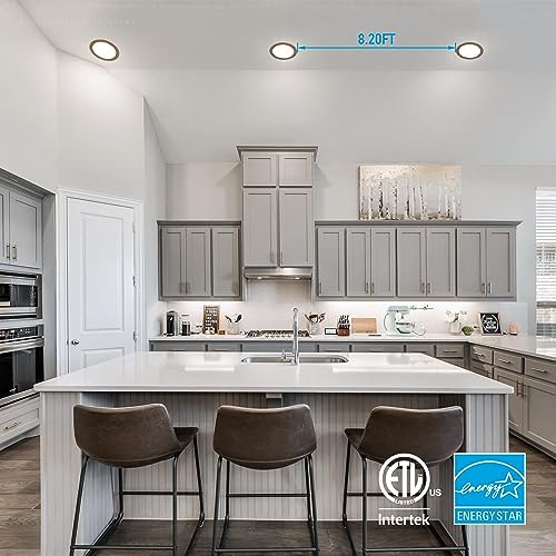 TORCHSTAR 6-Pack 8 Inch LED Recessed Lighting