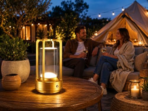 Rechargeable Portable Table Lamp, 3 Colors