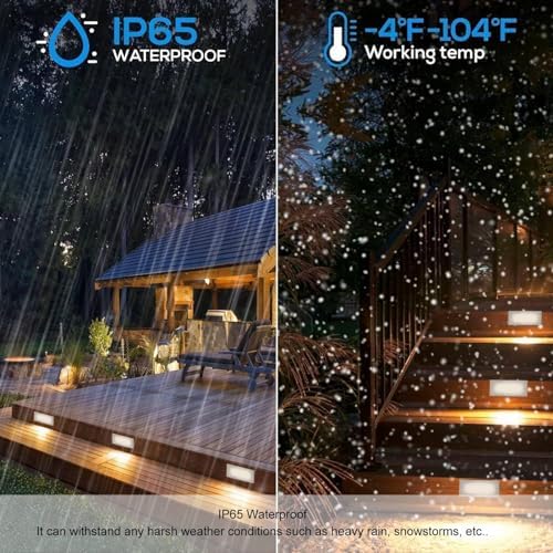 BORDSTRACT LED Recessed Step Light, Aluminum Alloy, AC220V
