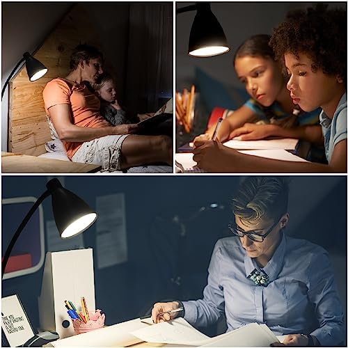 GlowVibe Clamp Desk Lamp, 3 Color Modes, 10W