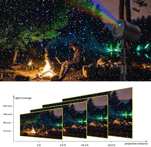 Laser Christmas Projector Lights, Outdoor