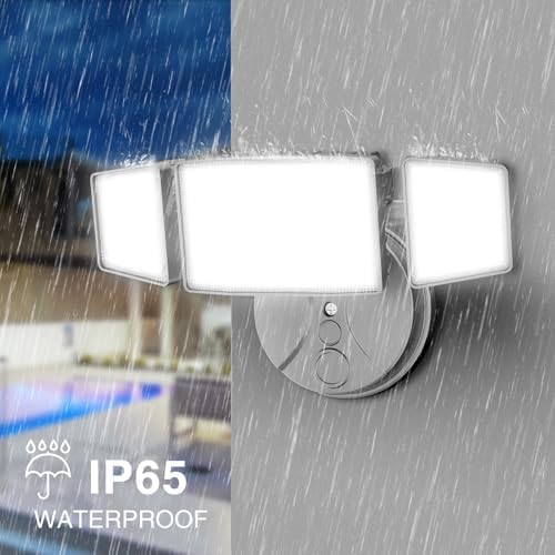 Onforu LED Security Flood Light, 75W, 6500K