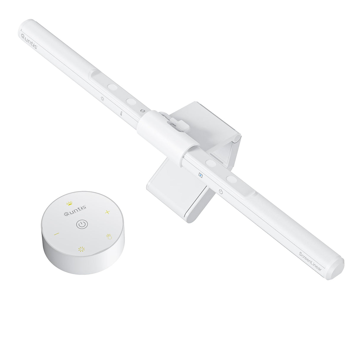 Quntis Monitor Light Bar Pro White — Eye-Care No Glare USB Computer Lamp - Field & Lumen Lighting