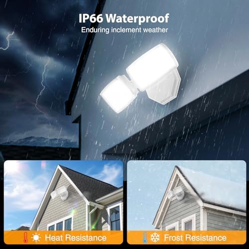 Onforu 32W 6500K LED Outdoor Flood Light