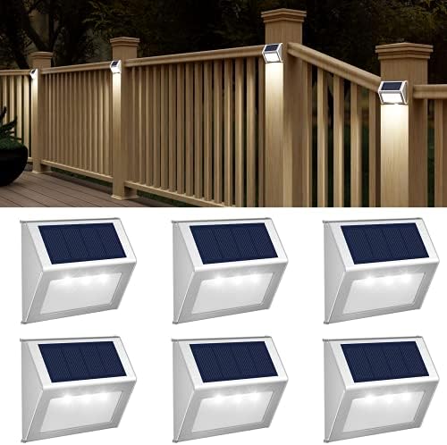 JSOT Solar Powered Lights, 6P, Cool White