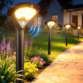 ELECLINK Solar Motion Sensor Pathway Lights, 6 Pack