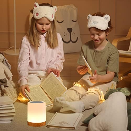 ROYFACC Rechargeable Touch Sensor Night Light, RGB