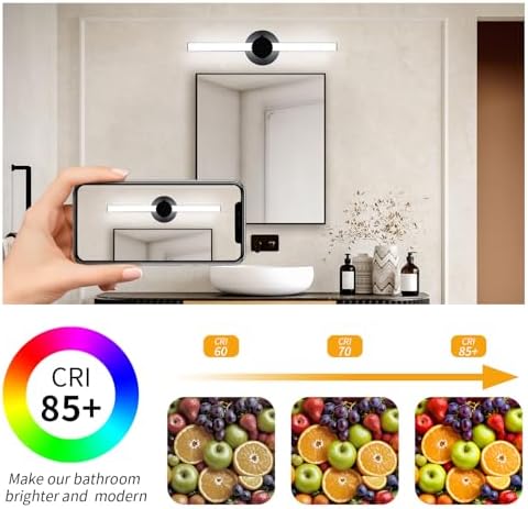 20 Inch LED Bathroom Vanity Light, 5700K