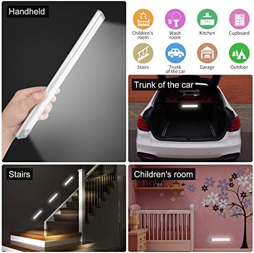 30-LED Motion Sensor Cabinet Light, USB Rechargeable, 2-Pack