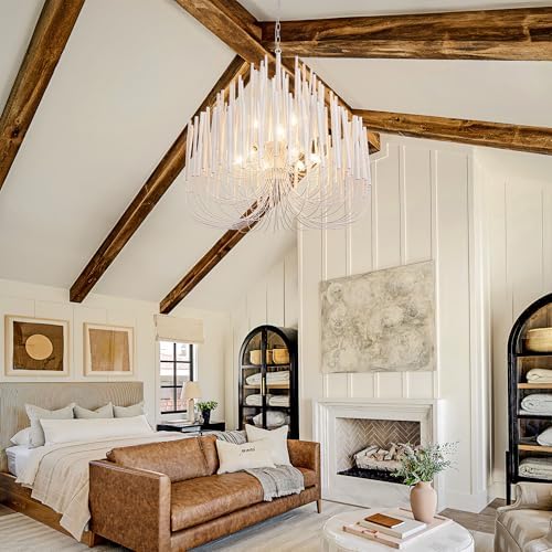 TOCHIC 36" Modern Farmhouse Chandelier
