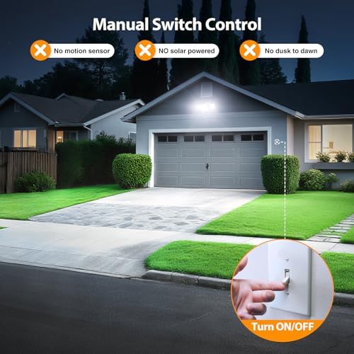 Onforu 150W 15000LM LED Outdoor Security Flood Light