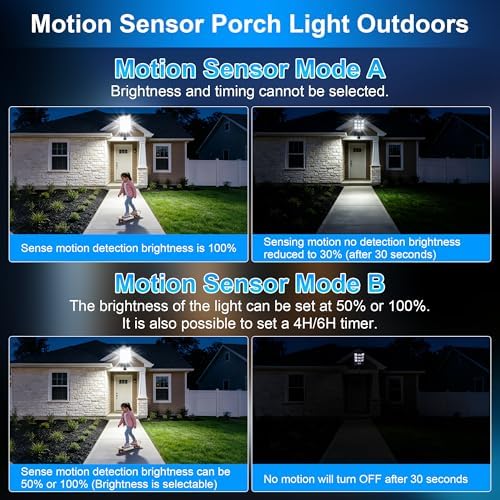 Motion Sensor Solar Street Light, Dusk to Dawn