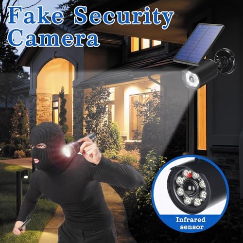 Solar Motion Security Lights, 2 Pack, 3600mAh