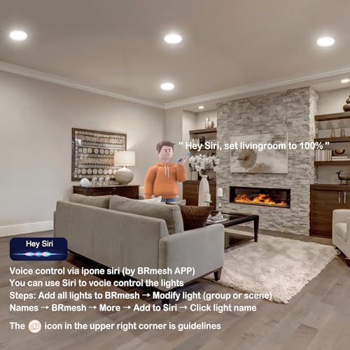 MELPO Smart 6 Inch Recessed Lighting, 12 Pack