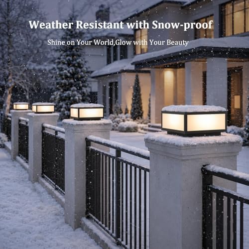 15.75" Flat Surface Outdoor Pillar Light