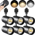 VANoopee 20W H Type LED Track Lighting Heads, 6-Pack