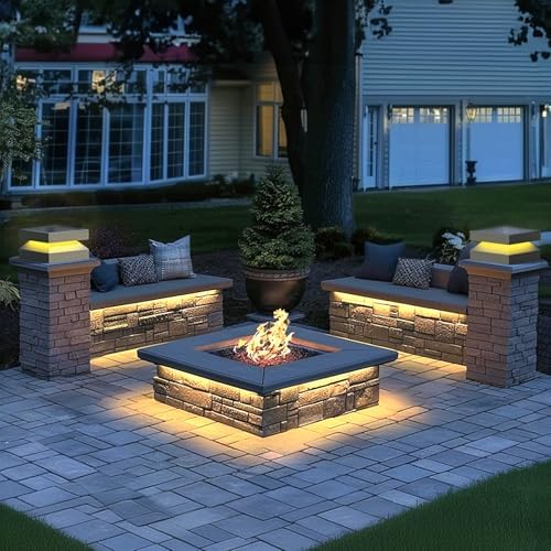 Outdoor Post Lights 12X12 in,Outdoor Column Lights,Outdoor lamp