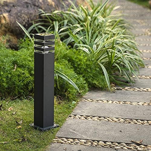 23.5in Black IP55 Waterproof Outdoor Post Light