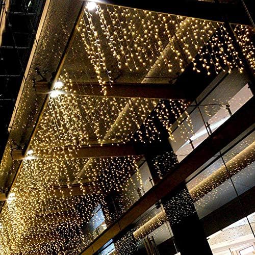 GTSYDING LED Icicle Lights, 16.4FT, 216 LEDs