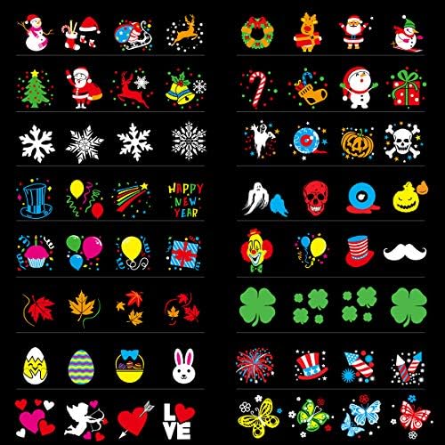 Christmas Halloween Lights Projector, 16 Slides