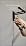 Walnut Plug-in Swing Arm Wall Sconce with Ceramic Shade