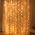 300 LED Curtain String Lights, 9.8x9.8Ft Multicolored