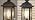 Outdoor Post Light Hard Wired 16 Inch Height Pier Mount Outdoor