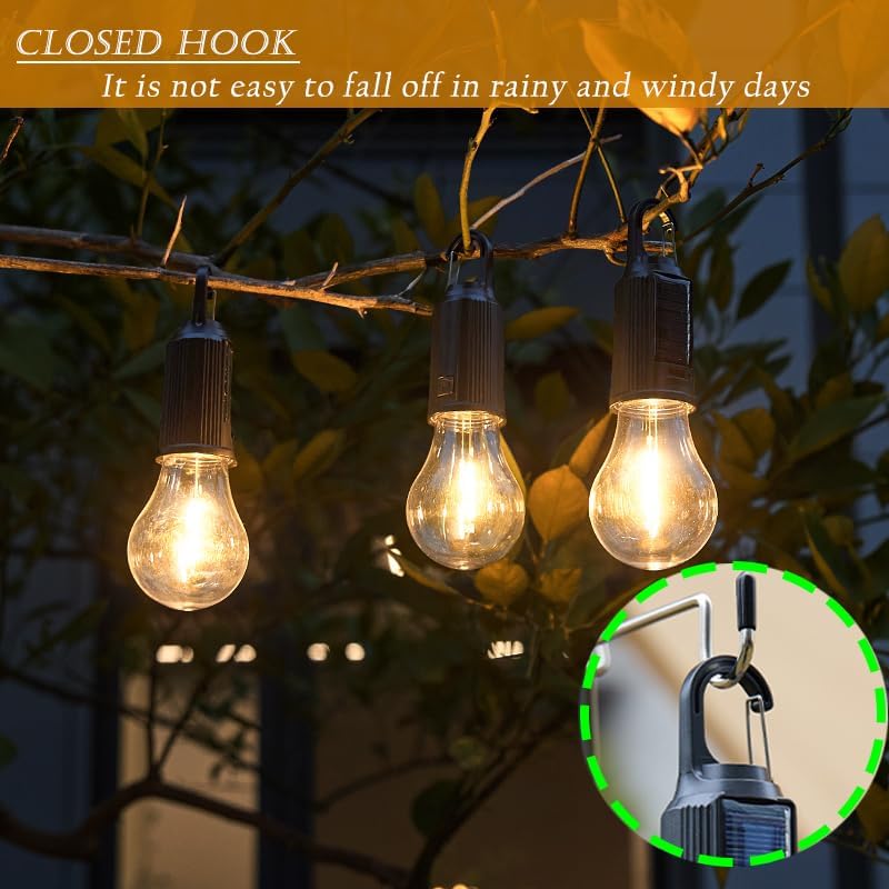 2-Pack USB Rechargeable Camping Lanterns