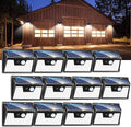Peasur Solar Motion Sensor Lights, 12 Pack